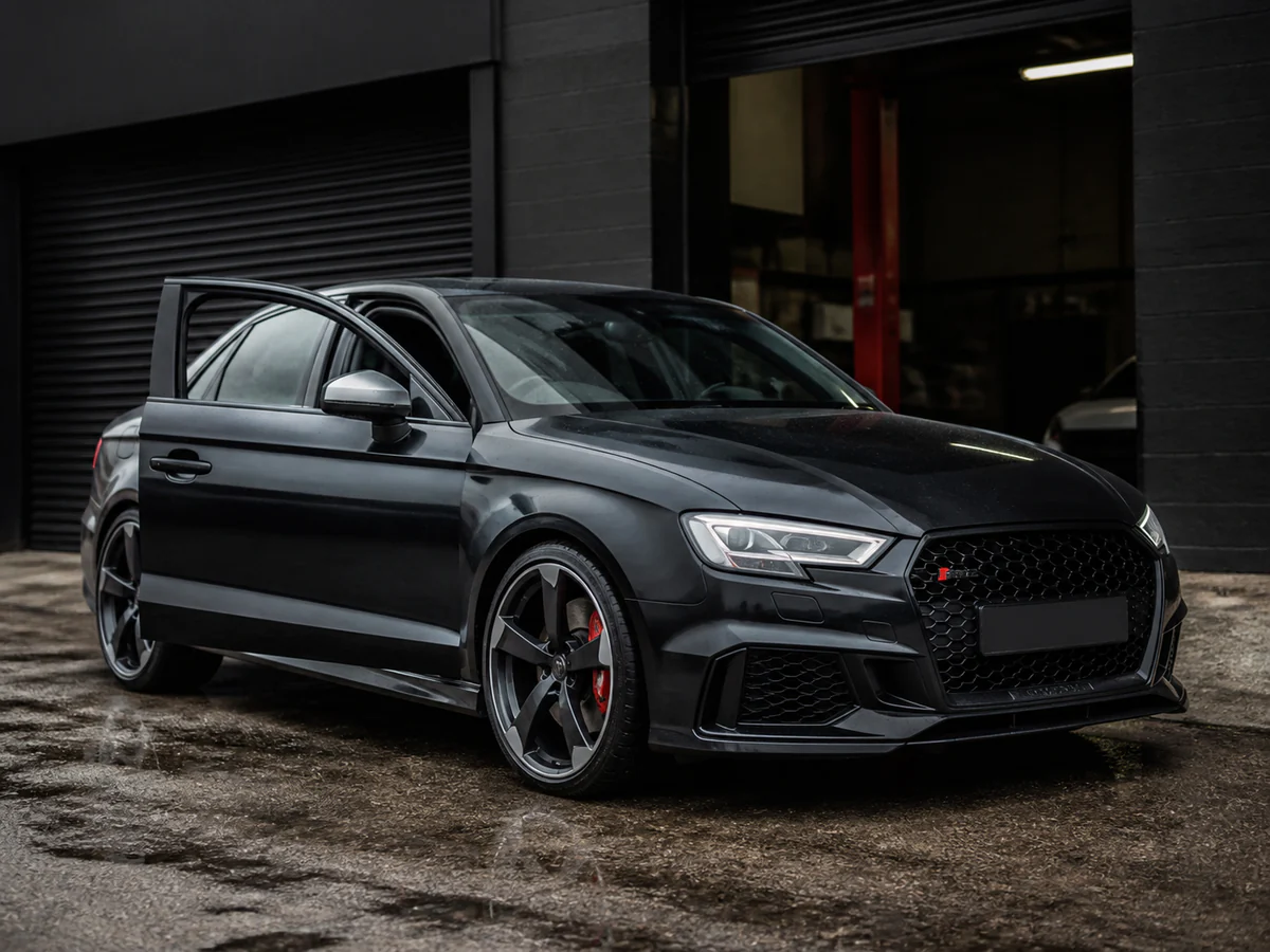 Audi RS3 with a concealed Ghost immobiliser installed by Navs HID Direct